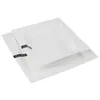 Two white square plates stacked on top of each other, with black labels on the side of each plate. Náhled obrázku produktu