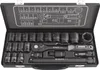 Kraft Steckschlüssel Satz 1/2"  22-tlg. Produktbild-Vorschau 2