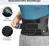 Rückenbandage, Bandscheiben-Gürtel, Lendenwirbelstütze, mit Produktbild-Vorschau 4