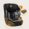A child car seat with an inset showing layered material. Produktbild-Vorschau