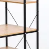 Empire Industrieller 120x60 Stahl-Holz-Schreibtisch mit Produktbild-Vorschau 4