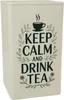 Keep calm and drink tea TeeDose 900ml Produktbild-Vorschau 1