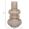 Albufeira Vase mundgeblasen Glas geräuchert. Produktbild-Vorschau 6