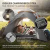 ECD Germany Pop Up Zelt wasserdicht für 4 Personen Camping Produktbild-Vorschau 8