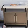 BBQ-Toro Grillwagen 103,5 x 59 x 81 cm, Silber/Schwarz Produktbild-Vorschau 2