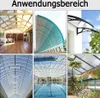 LZQ 14ks UV odolný polykarbonátový hřebenový plech s dutým Náhled obrázku produktu 8