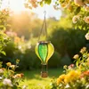 Heißluftballon LED mit Flammen Effekt zum hängen aus Eisen, Produktbild-Vorschau 3