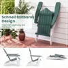 Sedia da giardino pieghevole COSTWAY Adirondack, resistente Anteprima dell’immagine prodotto 7