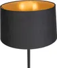 Moderne Stehleuchte Schwarz mit Schwarzem Schirm 45 cm Produktbild-Vorschau 6