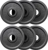 GORILLA SPORTS® Olympia Hantelscheiben - Set 30kg, 6x5kg Produktbild-Vorschau 1