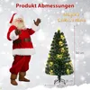 COSTWAY Albero di Natale artificiale 150 cm con cima a Anteprima dell’immagine prodotto 3
