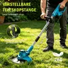 Akku Rasentrimmer 750W mit 2× 4000mAh Akkus 21V, 4 in 1 Produktbild-Vorschau 5