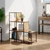Dělicí stěna Vicco Fyrk Starožitné dřevo 90 x 92 cm, Model Náhled obrázku produktu 4