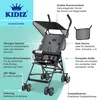 KIDIZ® Kinderwagen CITY Buggy Kinderbuggy klappbar Produktbild-Vorschau 2