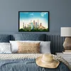 MuchoWow® MuchoWow® Gerahmtes Poster Welt - Eiffelturm - Produktbild-Vorschau 4