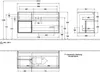 Villeroy & Boch F701HBGM Waschbeckenunterschrank Finion F70 Produktbild-Vorschau 3