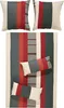 REDBEST Bettwäsche rot-anthrazit 1x 155x220 cm + 1x 80x80 Produktbild-Vorschau 1
