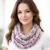 Damen sjaal met bloemenprint, 180x50 cm, lichtgewicht, Productafbeelding-voorbeeld 2