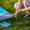 KRUMAD Koc piknikowy XXL 210×200 cm wodoodporny i odporny Podgląd zdjęcia produktu 5