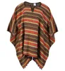 A poncho laid flat against a white background. Produktbild-Vorschau