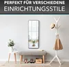 Garderobenspiegel Ganzkörperspiegel Spiegel schwarz 115 cm Produktbild-Vorschau 2