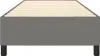 vidaXL Boxspringbettgestell Dunkelgrau 100x200 cm Stoff Produktbild-Vorschau 5