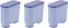 Three identical water filters are arranged side-by-side against a white background. Produktbild-Vorschau