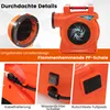 COSTWAY Souffleur d'air commercial 2300W avec moteur 2 CV & Voir les images du produit 5