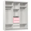 Beautysofa GAJA Schwebetürenschrank 180 cm Kleiderschrank  Produktbild-Vorschau 4