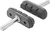 SHIMANO scarpe freno bicicletta Cantilever serrabile Anteprima dell’immagine prodotto 5