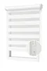 FURNIFY® Doppelrollo 30 x 130 cm Fensterrollo Tag-Nacht Produktbild-Vorschau 2