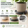 Pflanztopfuntersetzer Mira Anthrazit Ø 49cm - Frostsicher & Produktbild-Vorschau 5