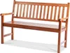 SucceBuy 50" dřevěná zahradní lavička, nosnost 800 liber, Náhled obrázku produktu 1
