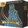 A Pokemon Top-Trainer-Box featuring Lucario. Produktbild-Vorschau