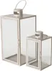 Laterne aus Metall ARANIA, beige, 2er-Set Produktbild-Vorschau 1