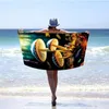 FEBE Strandtuch XXL Pilze 100x180 cm Badetuch Groß 100% Produktbild-Vorschau 4