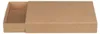 Schachtel mit Schiebedeckel, 11,5 x 15,5 x 2,5 cm, braun, Produktbild-Vorschau 1