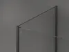 Mexen Kioto Walk-In Duschwand 110x100x40 cm, Gun Metal, Produktbild-Vorschau 5