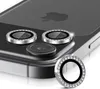 A close-up shot of a smartphone's camera lenses with decorative rings around them. Produktbild-Vorschau
