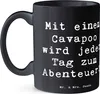 Mr. & Mrs. Panda Kaffeetasse Spruch Cavapoo Abenteuer - Produktbild-Vorschau 2