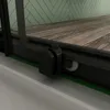 Duschspa 120x195cm Schiebetür Schwarz Duschabtrennung 5mm Produktbild-Vorschau 8