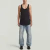 G-STAR LASH MUSCLE TANK TOP Schwarz Produktbild-Vorschau 3