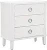 Komoda Shine 81 x 84 x 40 cm Metal Jodła MDF Biały Podgląd zdjęcia produktu 2