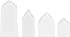 Räder Minihäuser Set aus 4, Sommerhaus, 2x1,5x2-2x2x4cm Produktbild-Vorschau 1