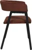 Fauteuil Design Cotele Scott Terracotta - Lot De 2 Voir les images du produit 3