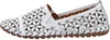 Gemini Damen Slipper Leder Mokassin floral Blumen Cutouts Produktbild-Vorschau 11