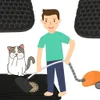 Wodoodporna dwuwarstwowa mata do kuwety dla kota o Podgląd zdjęcia produktu 4