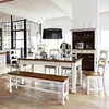 Buffet Bodde mit Weinregal in Kiefer Massivholz Weiß / Produktbild-Vorschau 8