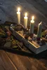 LS-LebenStil Metall Stabkerzenhalter Kupfer Braun 8cm Spieß Produktbild-Vorschau 6