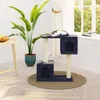 vidaXL Graffiatoio in sisal grigio scuro 60 cm Anteprima dell’immagine prodotto 7